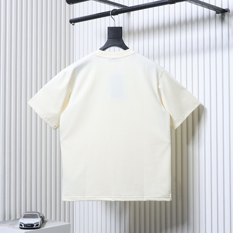 GUCCI Red Green Spliced Embroidery Short Sleeve T-Shirt Style 1