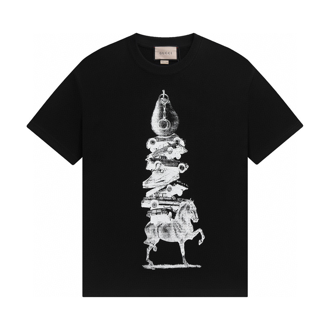 GUCCI Short Sleeve T-Shirt Style 873