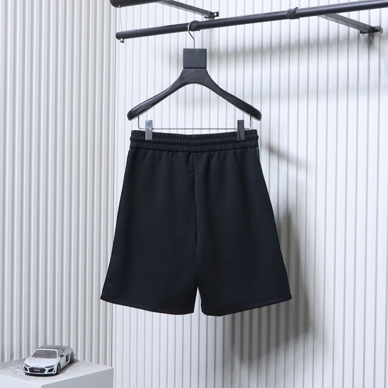 GUCCI Side Webbing Patch Logo Embroidery Shorts Set Style 1