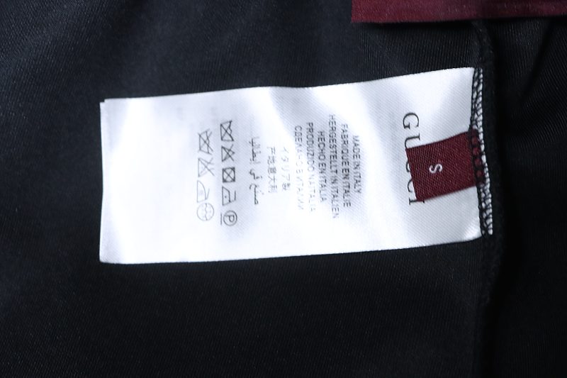 GUCCI Side Webbing Patch Logo Embroidery Shorts Set Style 1