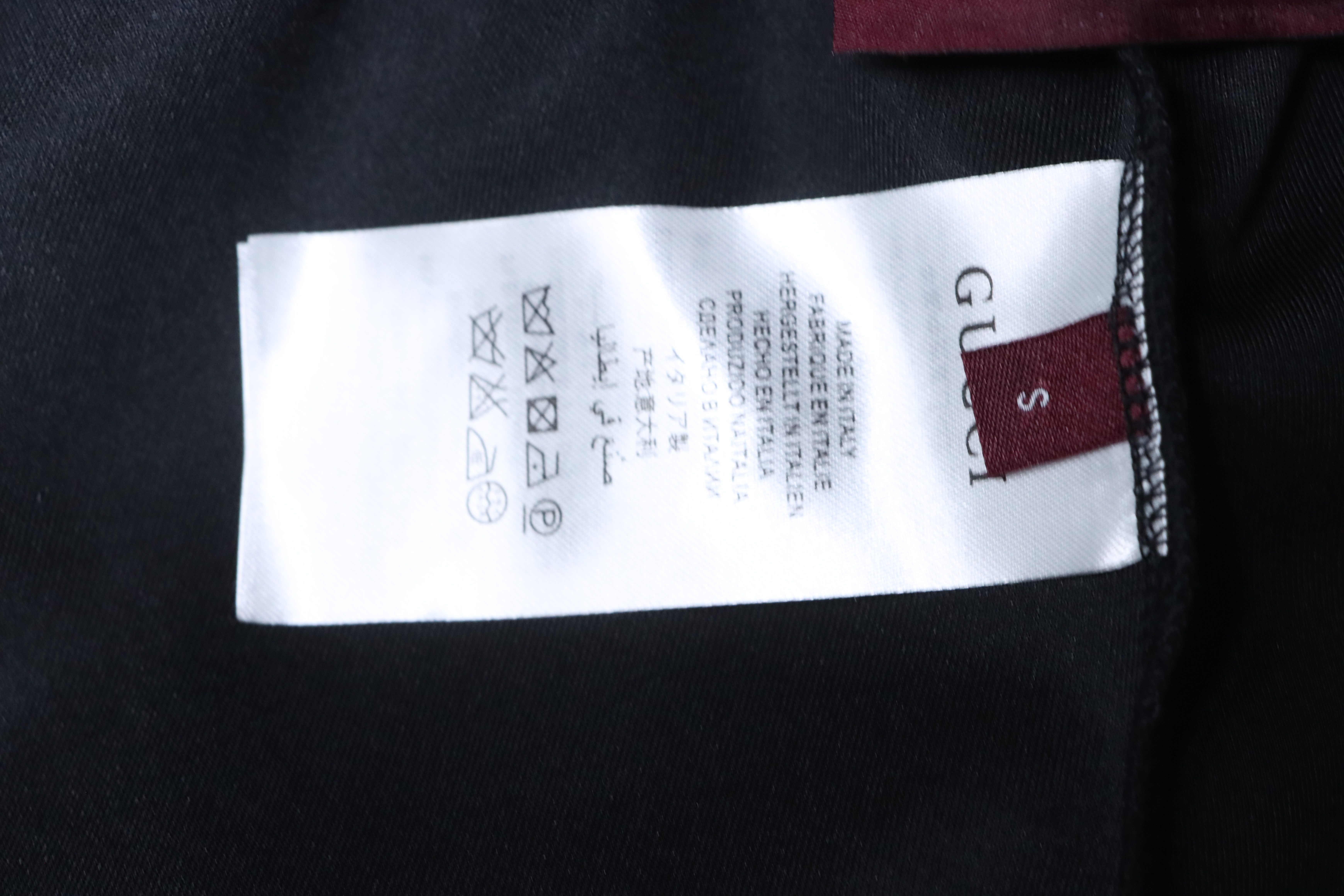 GUCCI Side Webbing Patch Logo Embroidery Shorts Set Style 1