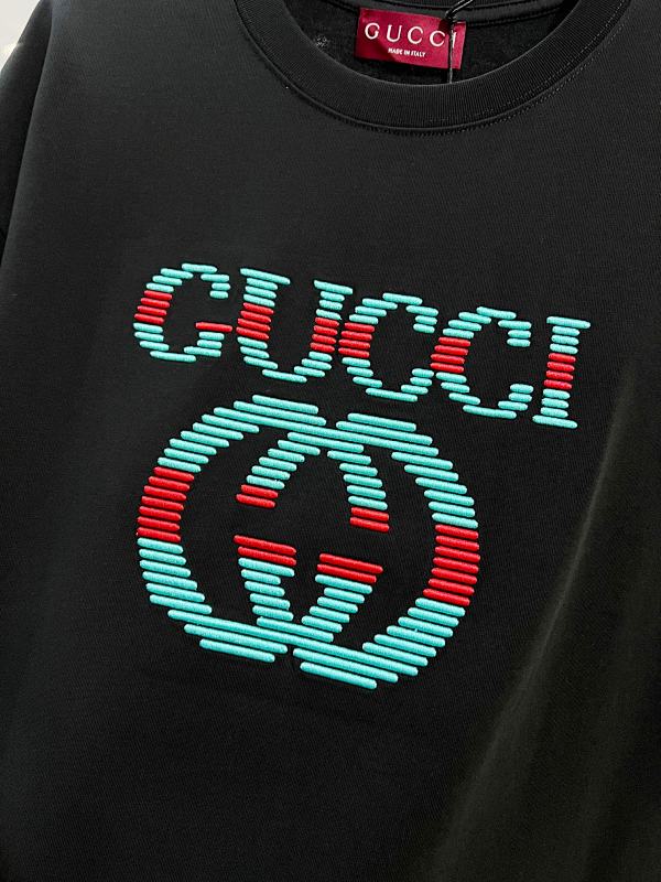 GUCCI Side Webbing Patch Logo Embroidery Shorts Set Style 2