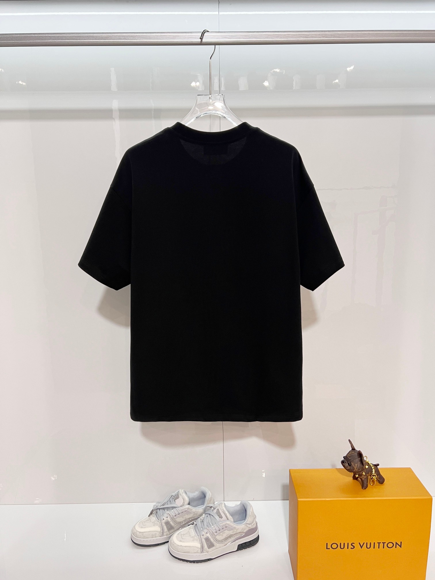 GUCCI Side Webbing Patch Logo Embroidery Shorts Set Style 2