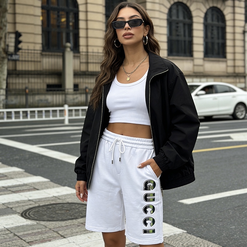 GUCCI Toothbrush Embroidery Shorts Style 1