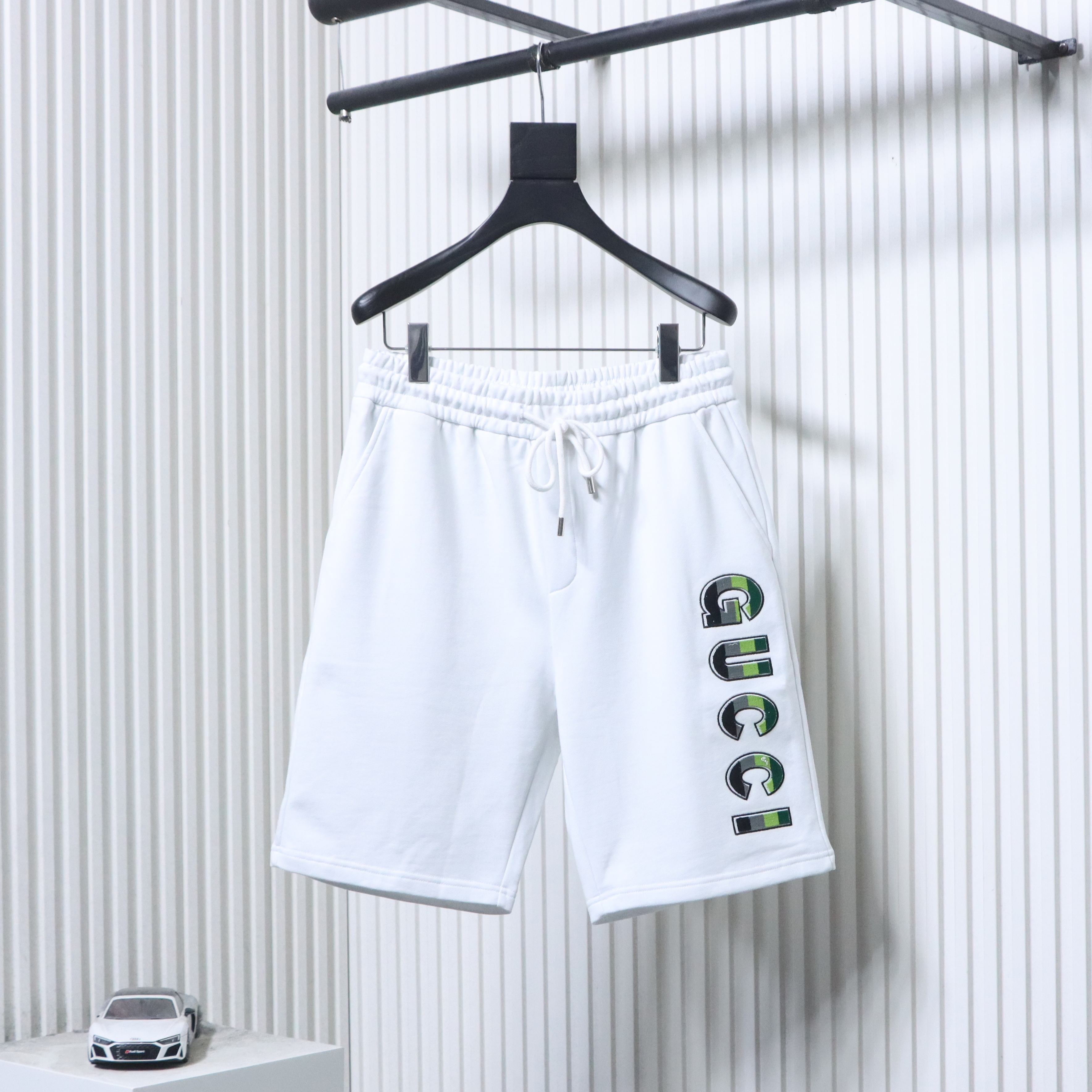 GUCCI Toothbrush Embroidery Shorts Style 1