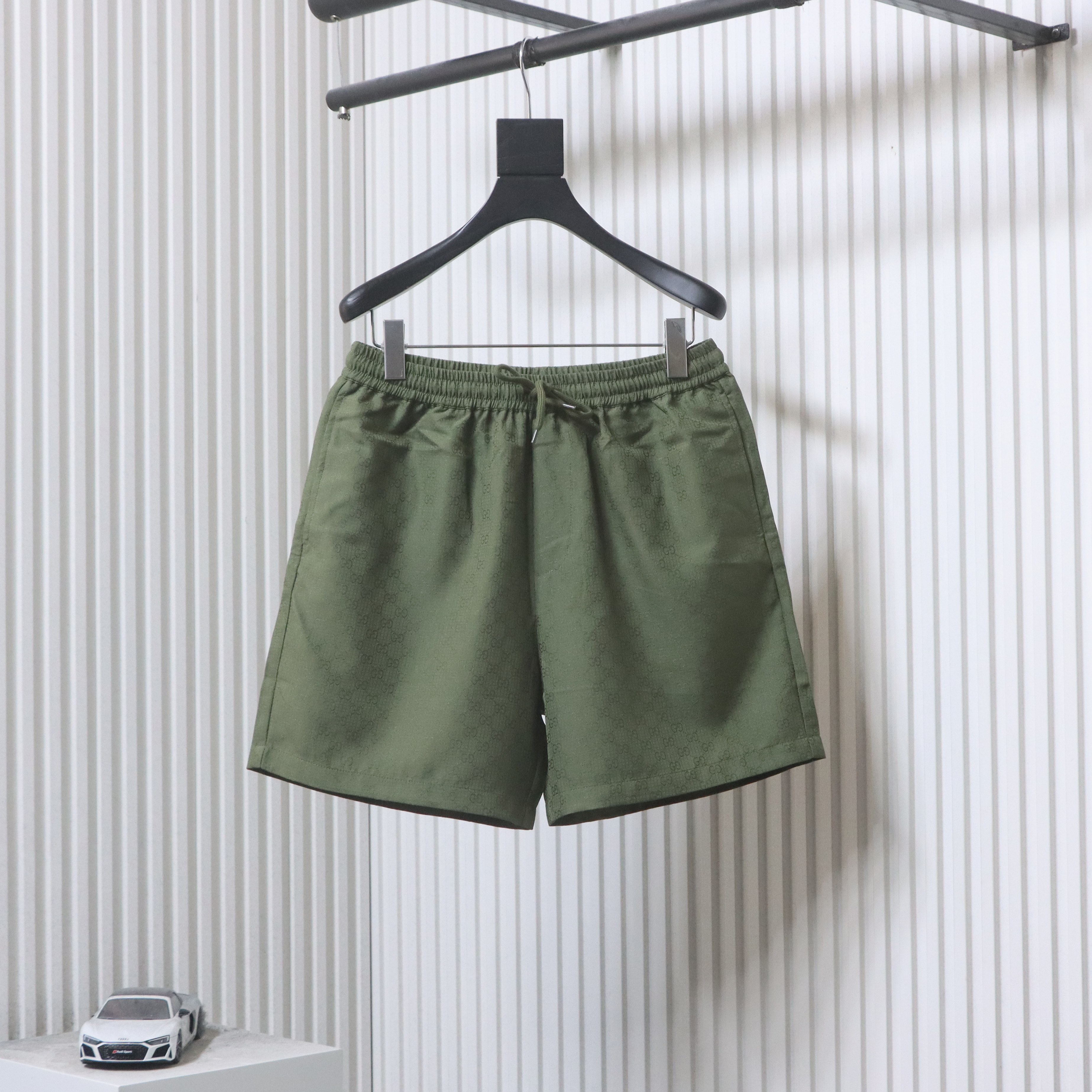 GUCCI Webbing Print Poplin Webbing Print Webbing New Season Shorts Style 1