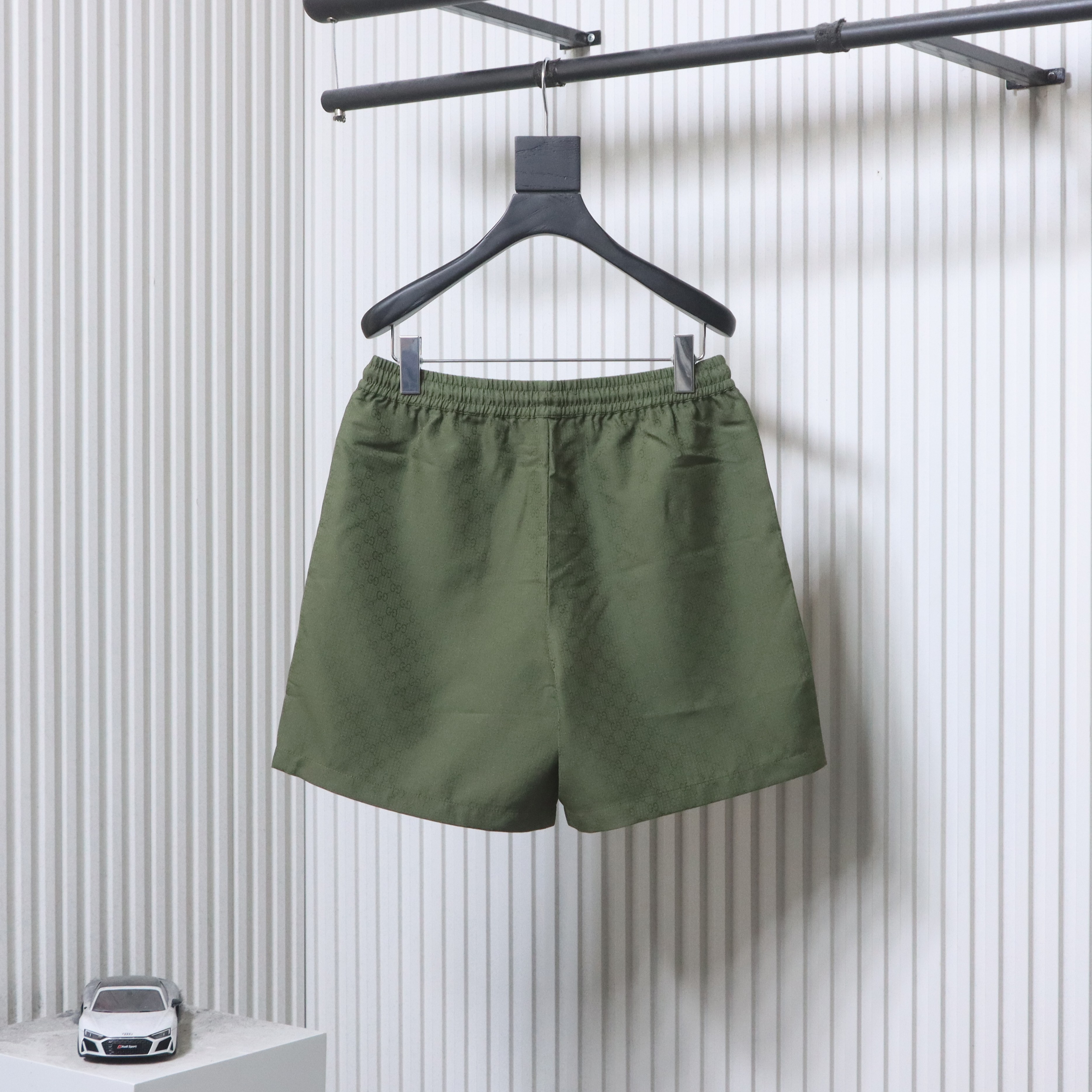 GUCCI Webbing Print Poplin Webbing Print Webbing New Season Shorts Style 1