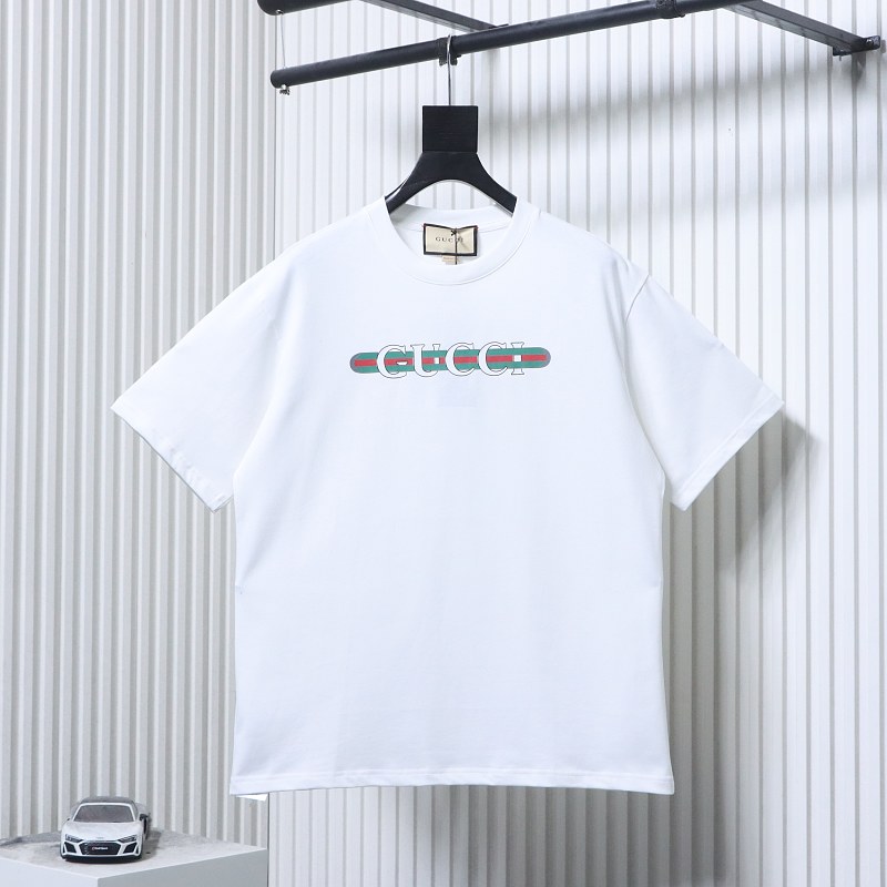 GUCCI Webbing Print Webbing Short Sleeve T-Shirt Style 1