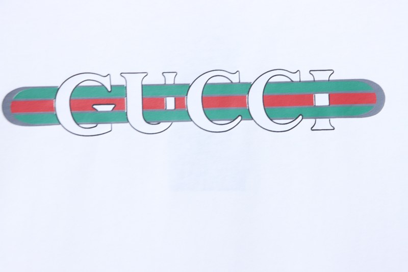 GUCCI Webbing Print Webbing Short Sleeve T-Shirt Style 1