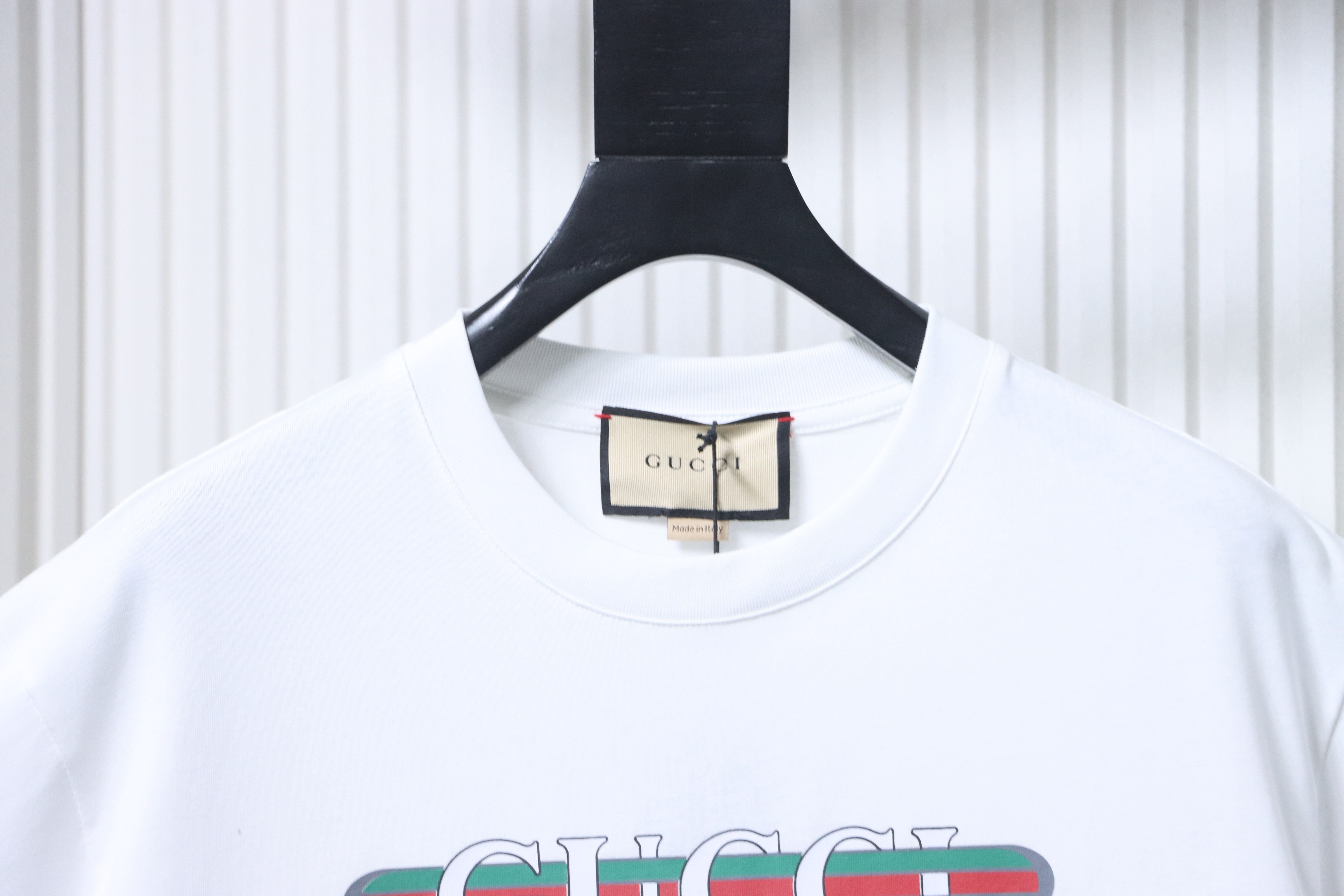 GUCCI Webbing Print Webbing Short Sleeve T-Shirt Style 1