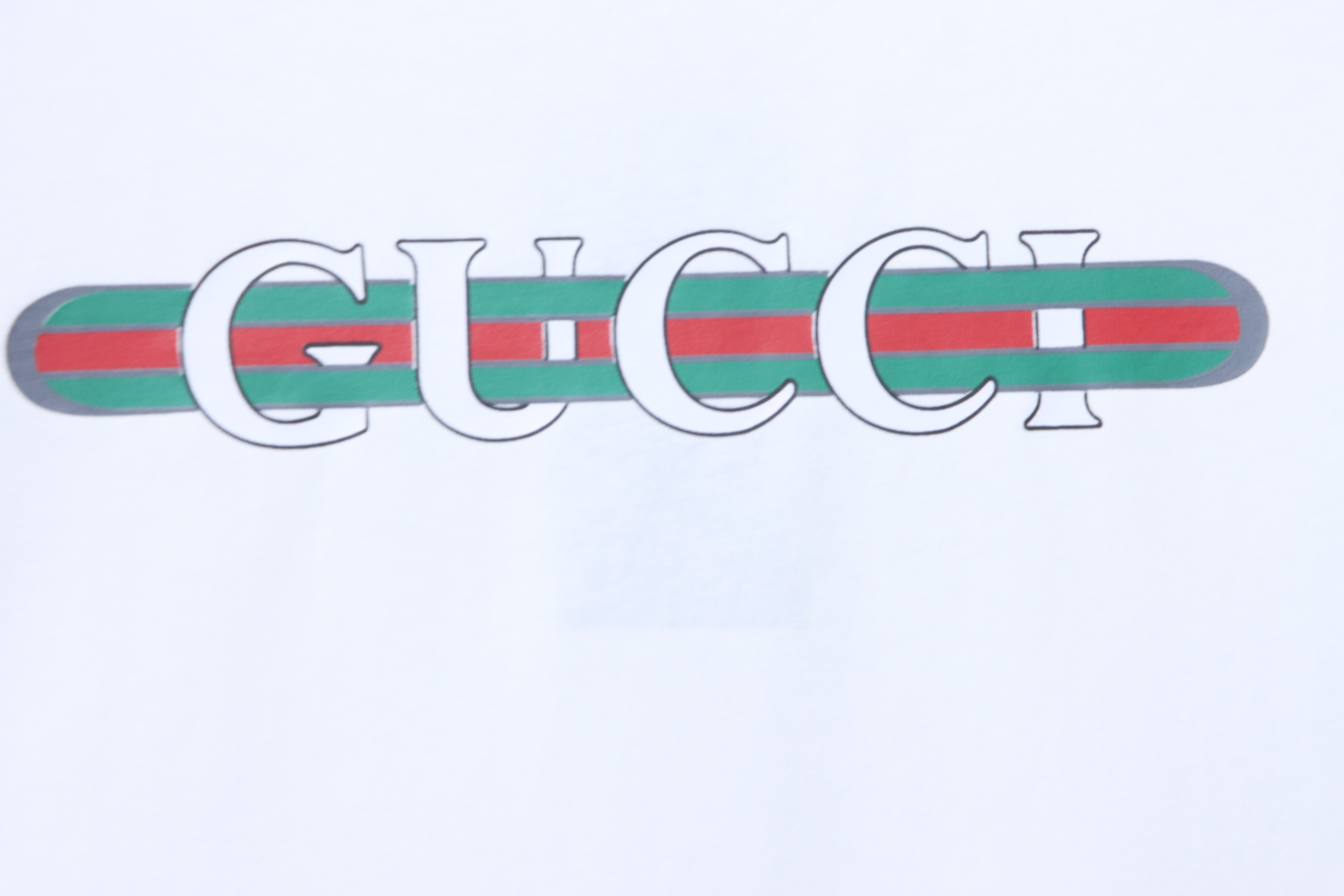 GUCCI Webbing Print Webbing Short Sleeve T-Shirt Style 1