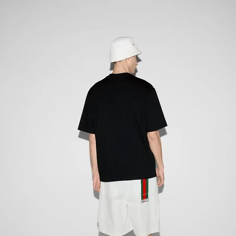 GUCCI Webbing Print Webbing Short Sleeve T-Shirt Style 3
