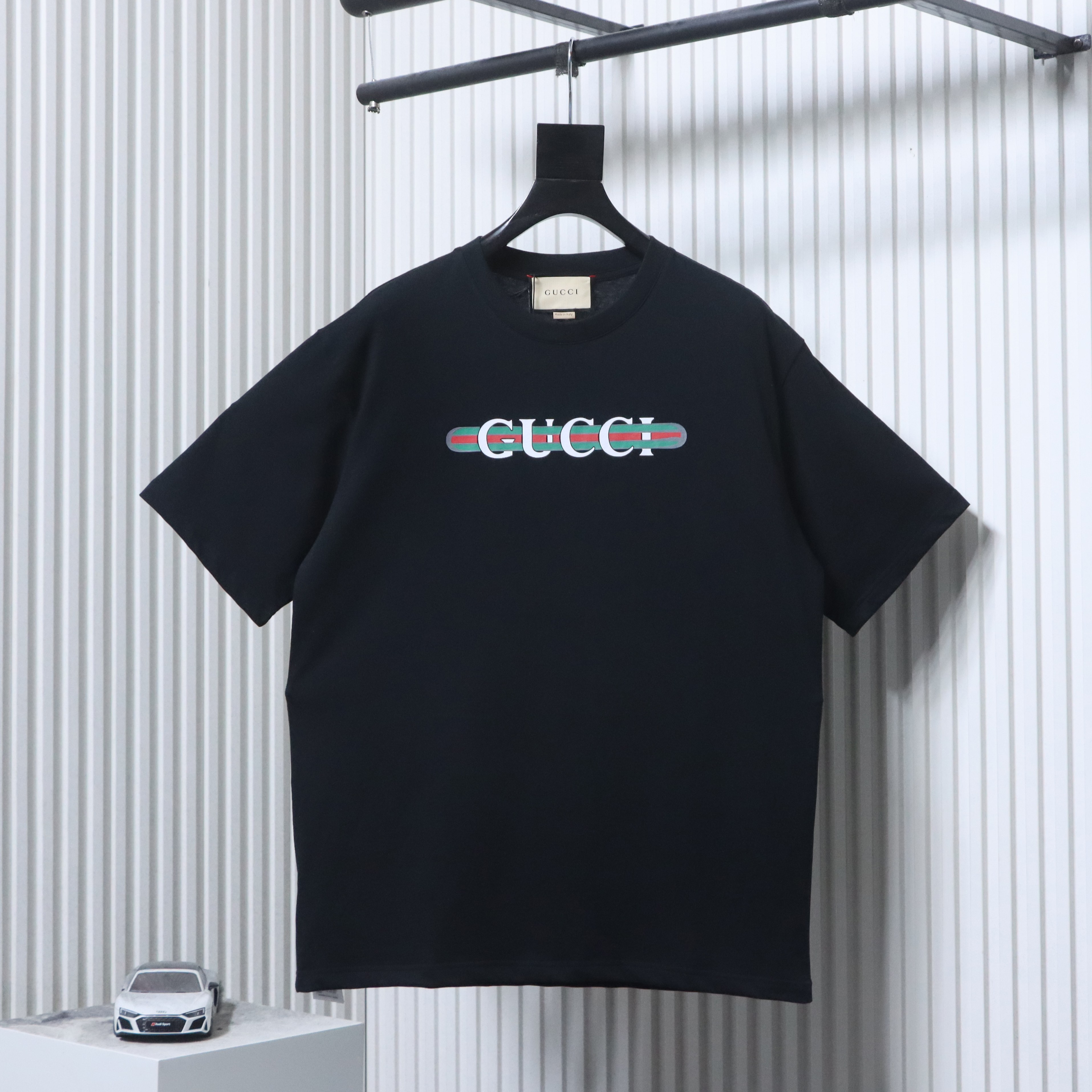 GUCCI Webbing Print Webbing Short Sleeve T-Shirt Style 3