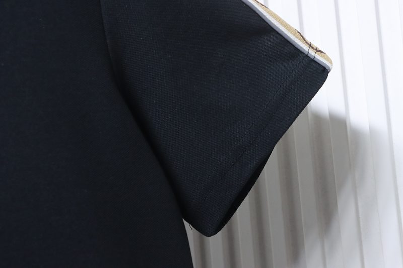 GUCCI Webbing Reflective Webbing Short Sleeve Polo Shirt Style 2