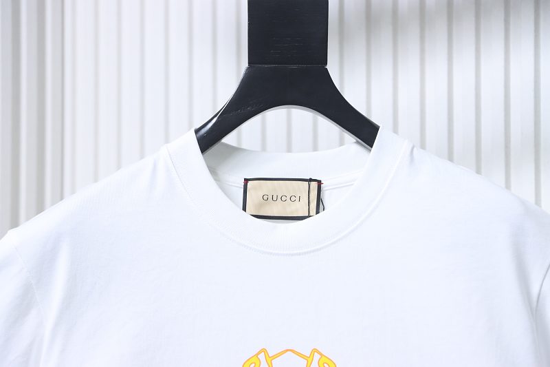 GUCCI Year of the Horse Print Short Sleeve T-Shirt