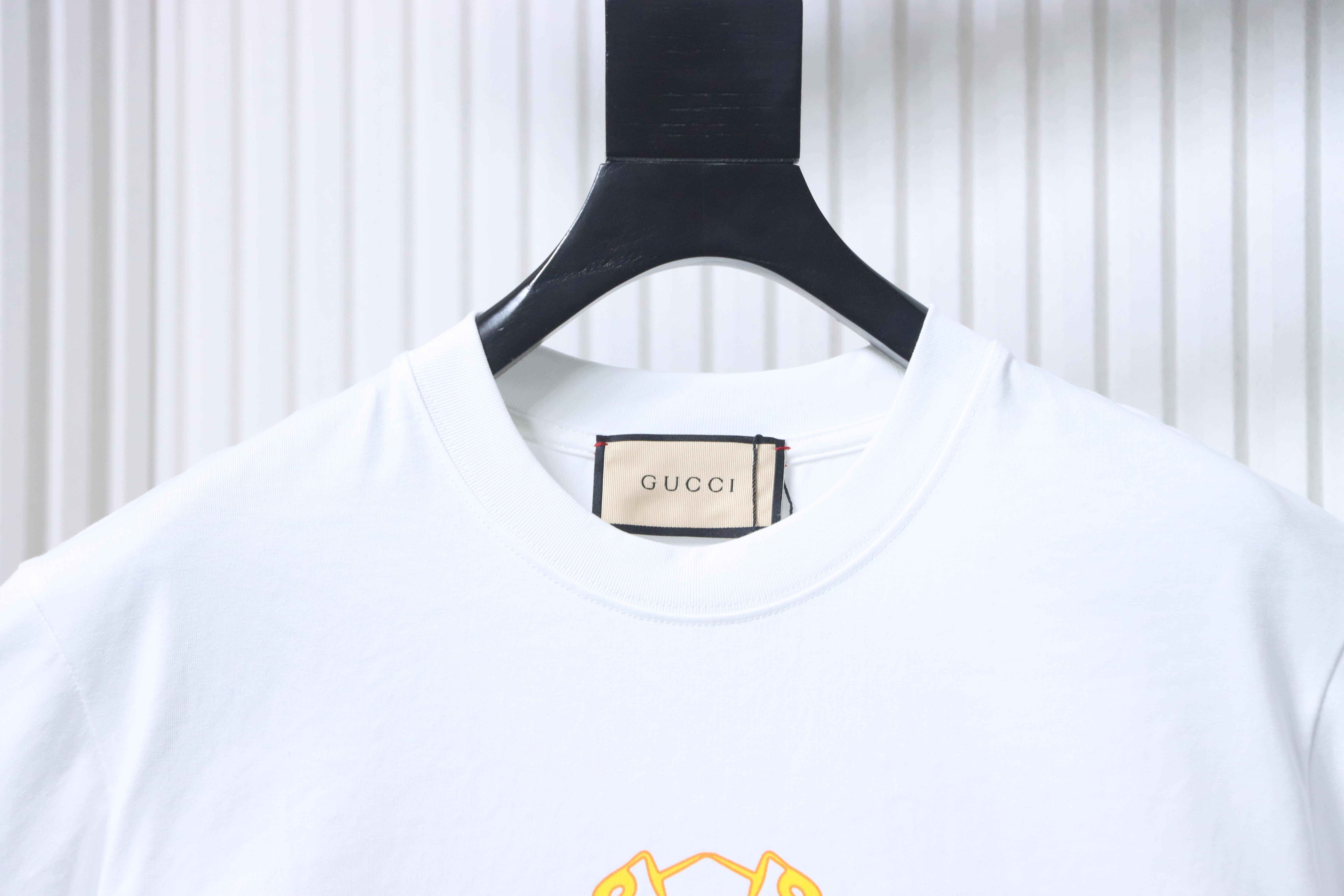 GUCCI Year of the Horse Print Short Sleeve T-Shirt