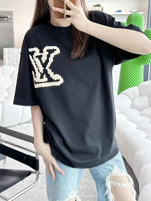 LOUIS VUITTON 23SS Letter Monogram Short Sleeve T-Shirt
