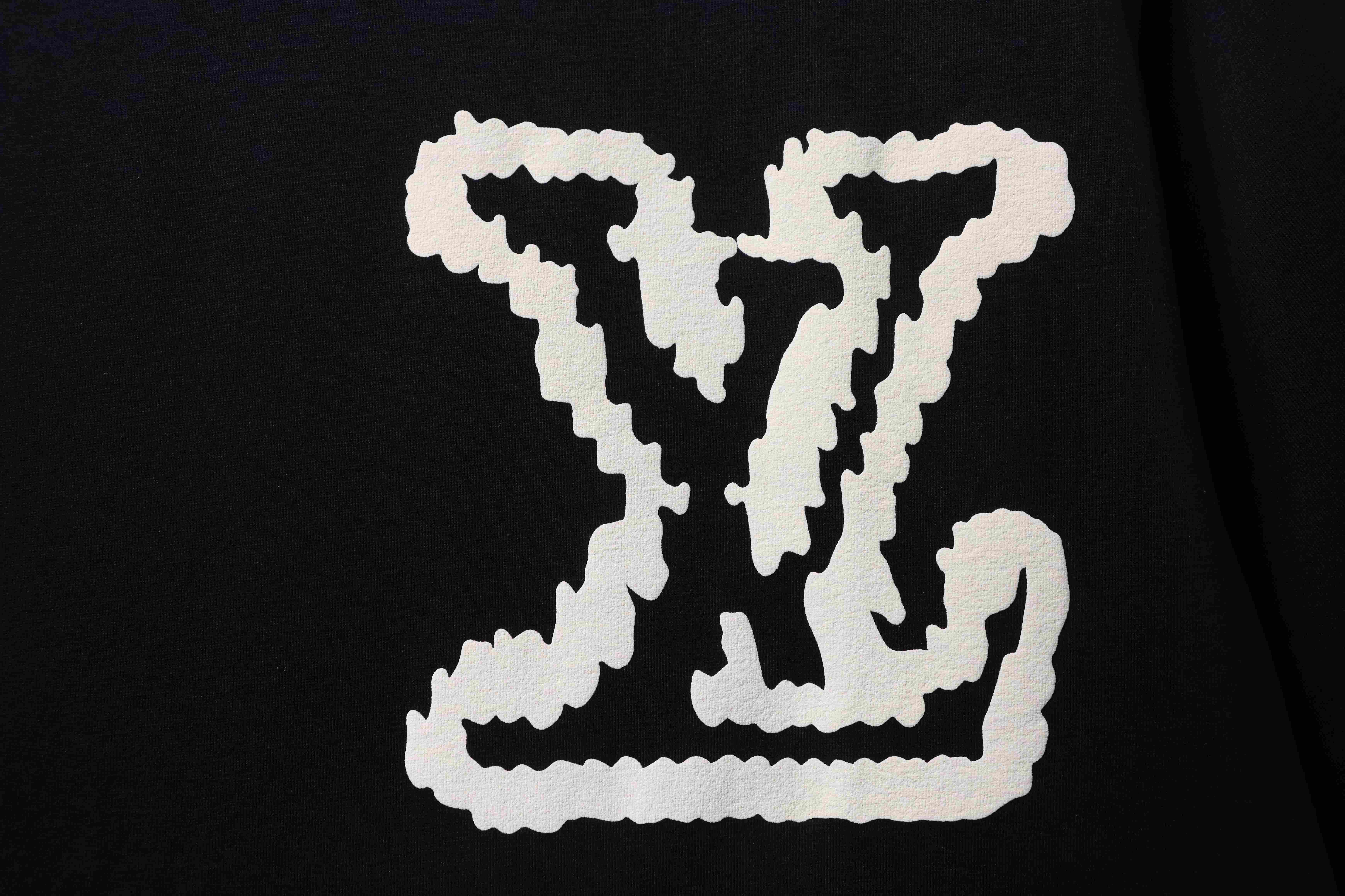 LOUIS VUITTON 23SS Letter Monogram Short Sleeve T-Shirt
