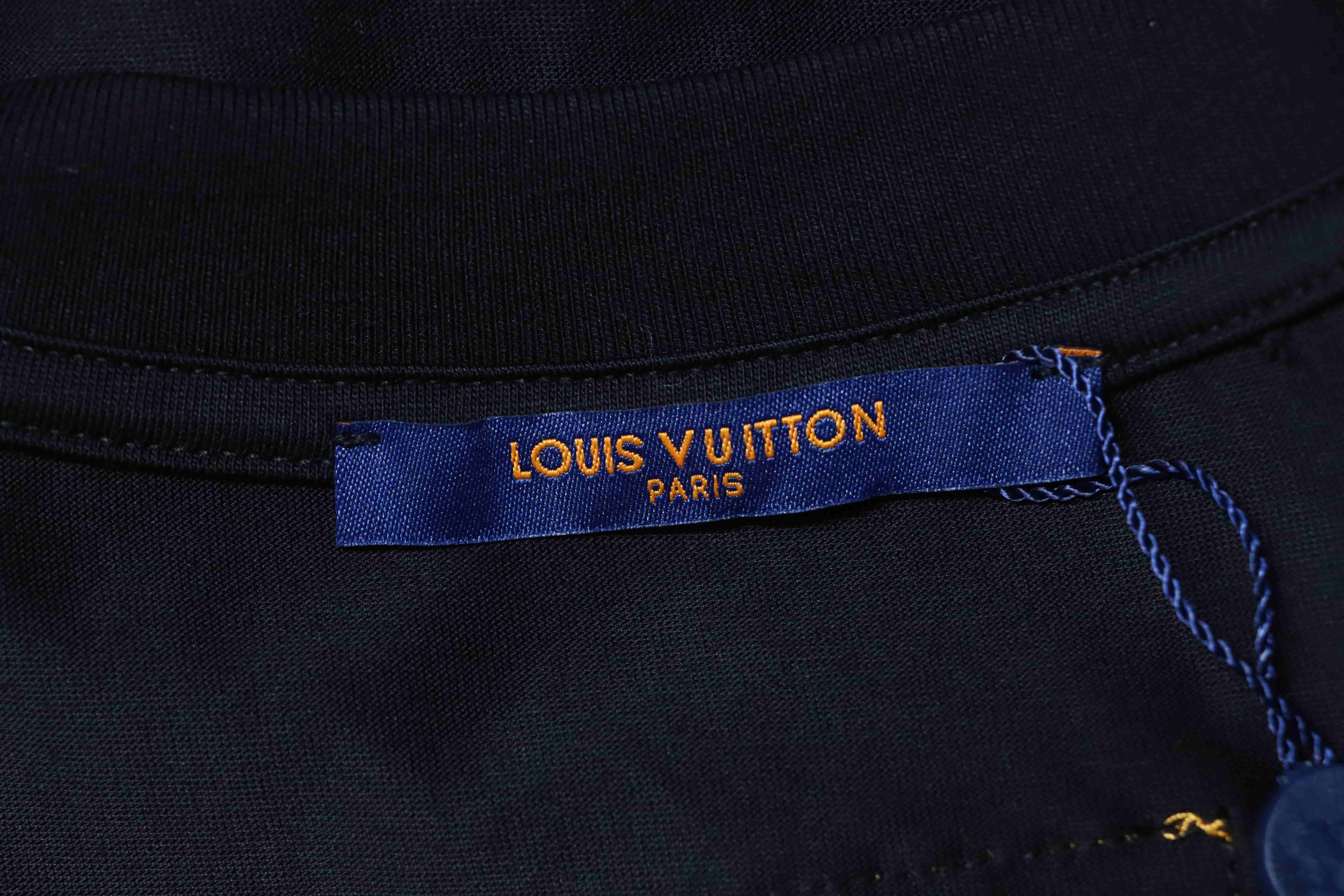 LOUIS VUITTON 23SS Letter Monogram Short Sleeve T-Shirt