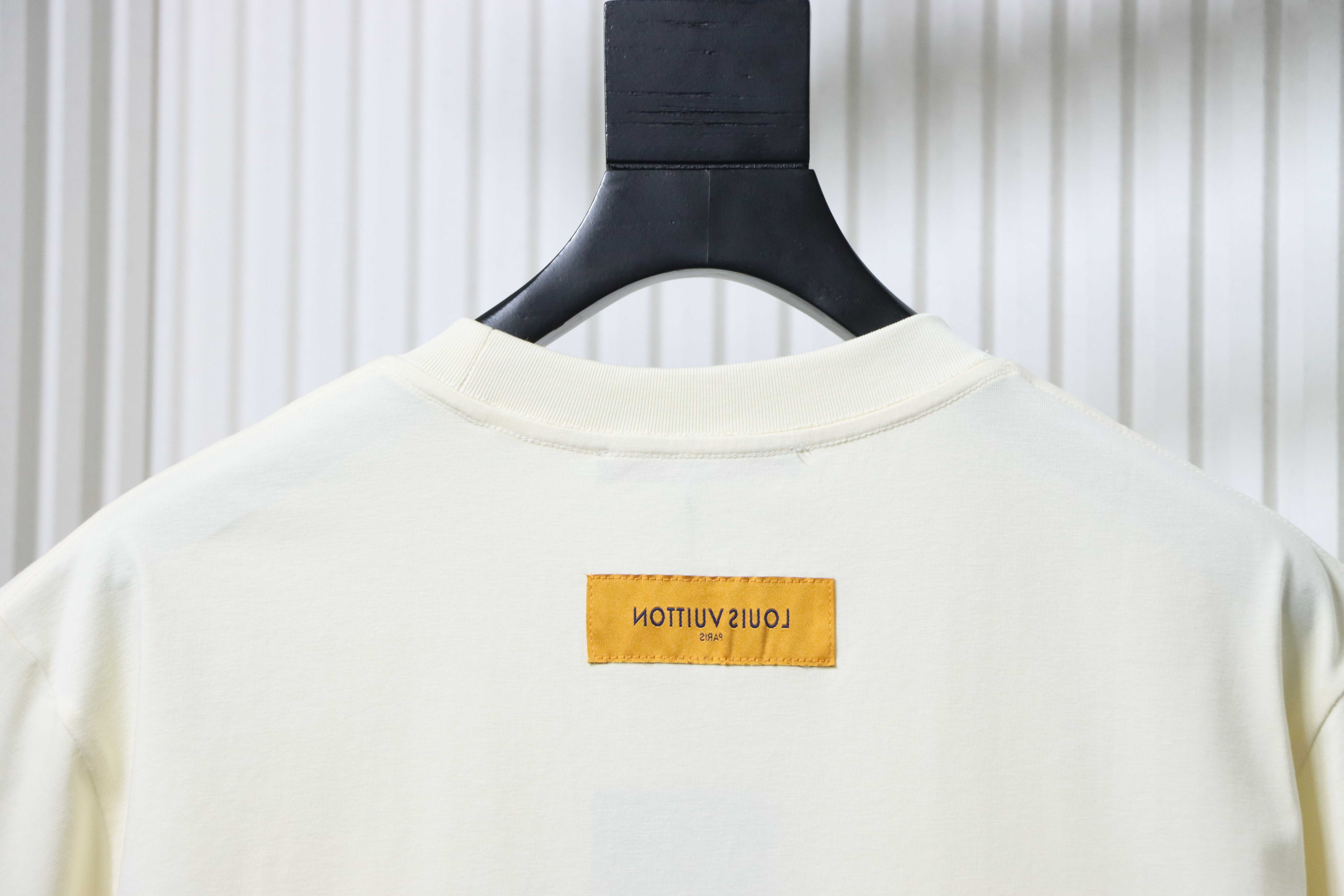 LOUIS VUITTON 24SS Letter Embroidery Short Sleeve T-Shirt
