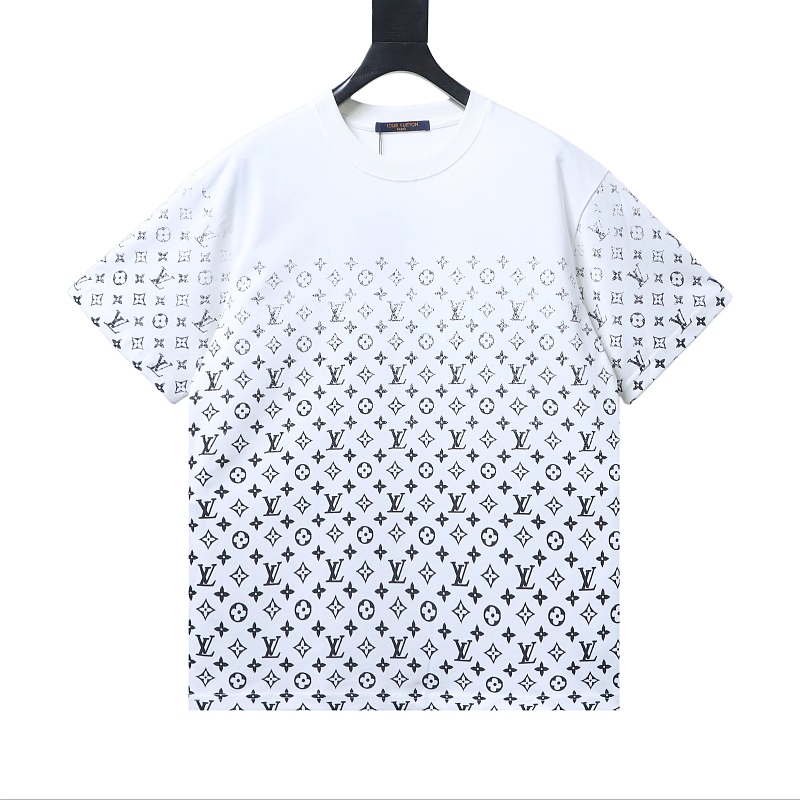 LOUIS VUITTON 24SS Monogram Print Gradient Logo Short Sleeve T-Shirt Style 1