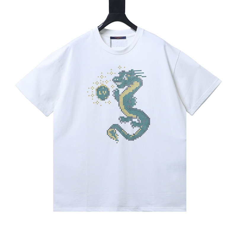 LOUIS VUITTON 24SS Print Short Sleeve T-Shirt