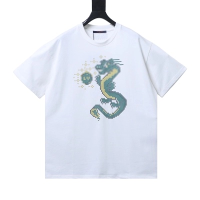 LOUIS VUITTON 24SS Print Short Sleeve T-Shirt 01
