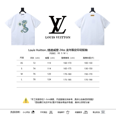 LOUIS VUITTON 24SS Print Short Sleeve T-Shirt 02