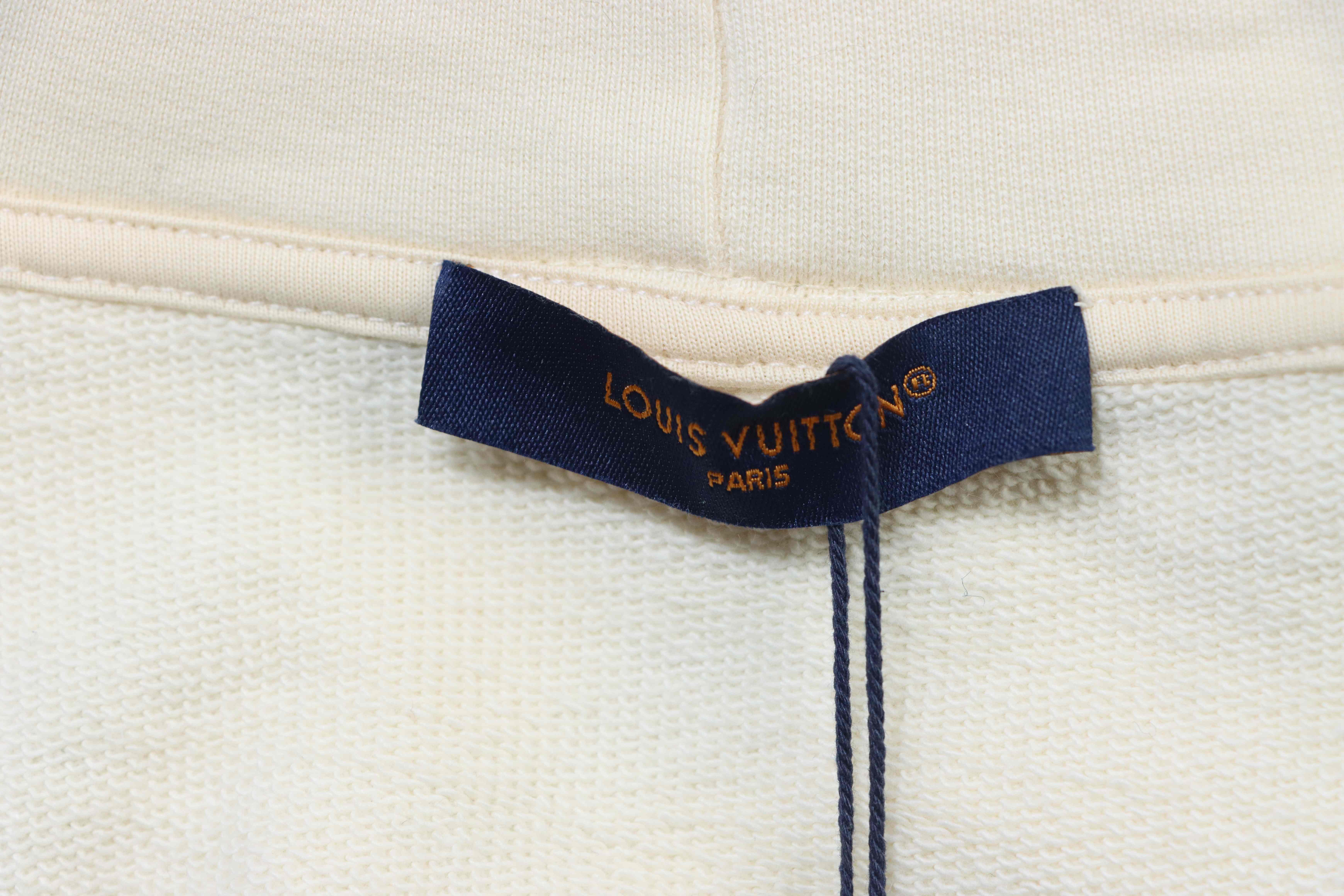 LOUIS VUITTON 25FW Letter Print Short Sleeve T-Shirt
