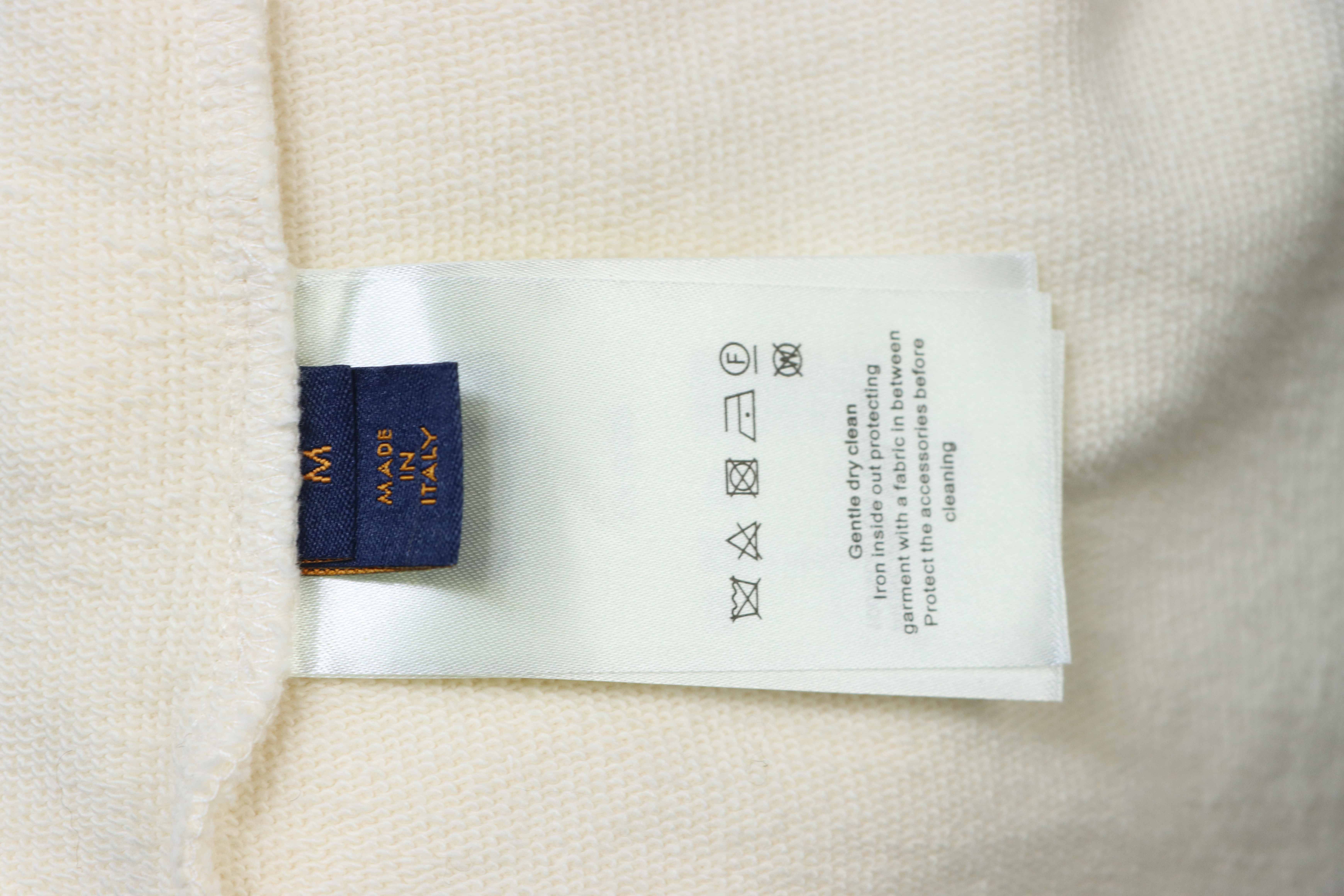 LOUIS VUITTON 25FW Letter Print Short Sleeve T-Shirt