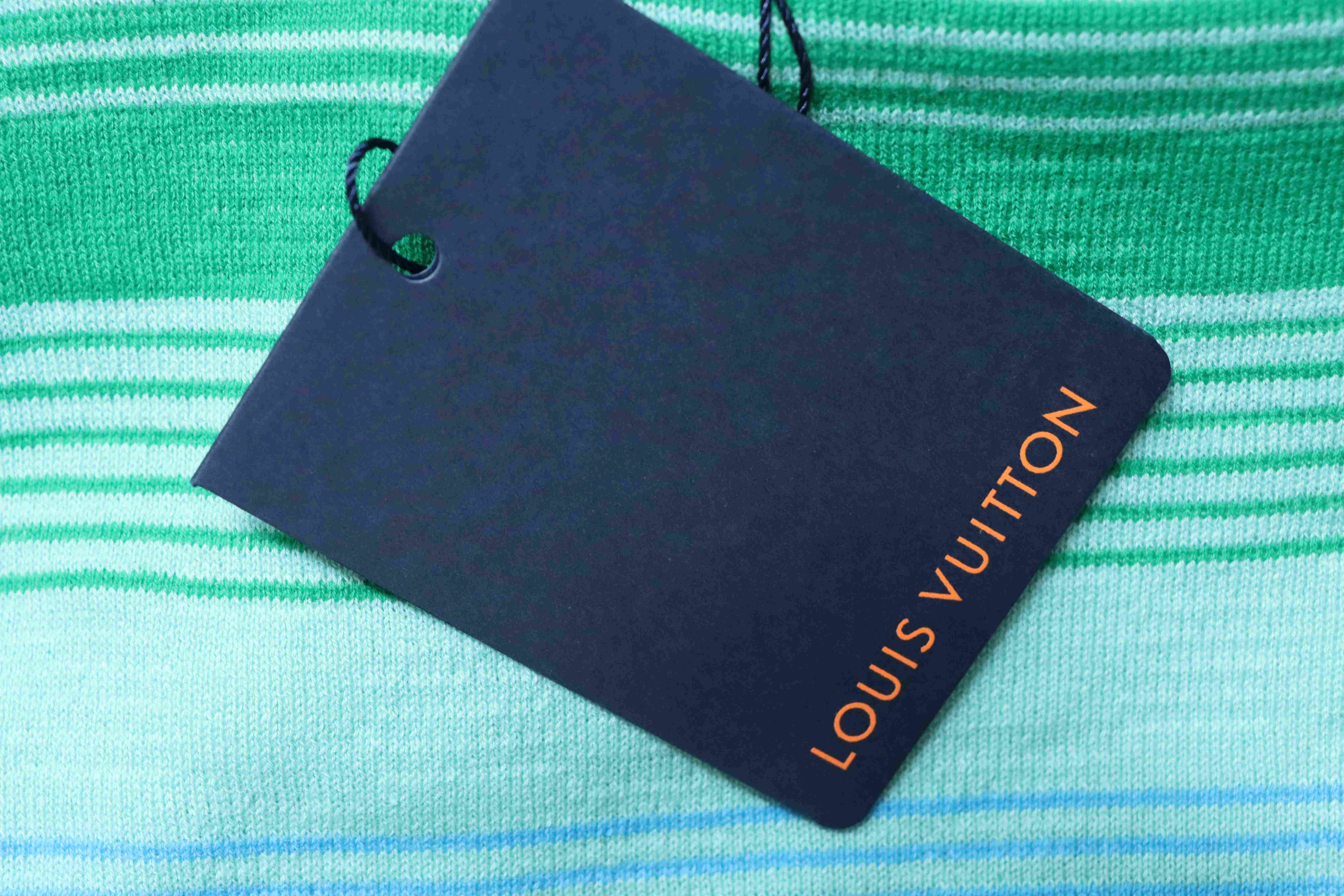 LOUIS VUITTON 25SS Checkerboard Gradient Short Sleeve T-Shirt