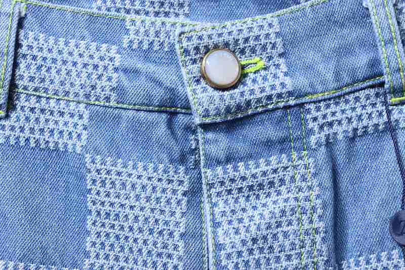 LOUIS VUITTON 25SS Checkerboard Set Denim Shorts Style 1