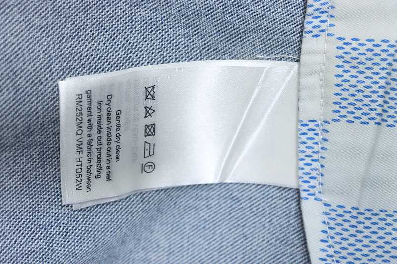 LOUIS VUITTON 25SS Embroidery Denim Logo Shorts