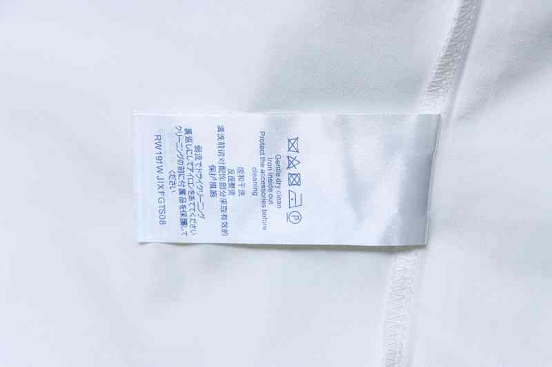 LOUIS VUITTON 25SS Embroidery Logo Black White Short Sleeve T-Shirt
