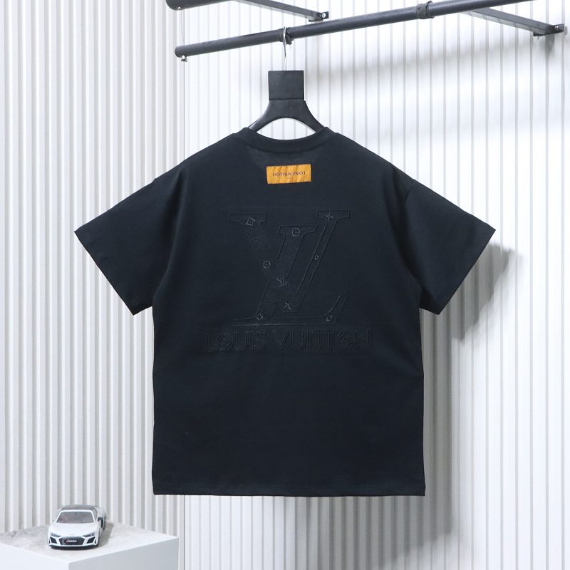 LOUIS VUITTON 25SS Embroidery Logo Short Sleeve T-Shirt Style 1