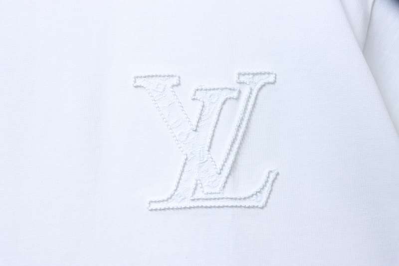 LOUIS VUITTON 25SS Embroidery Logo Short Sleeve T-Shirt Style 2
