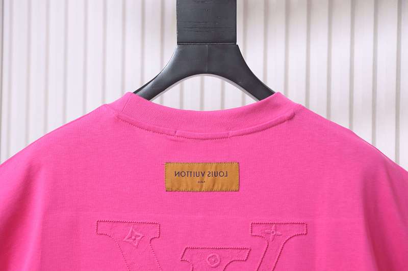 LOUIS VUITTON 25SS Embroidery Logo Short Sleeve T-Shirt Style 3