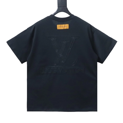 LOUIS VUITTON 25SS Embroidery Logo Short Sleeve T-Shirt Style 4 01
