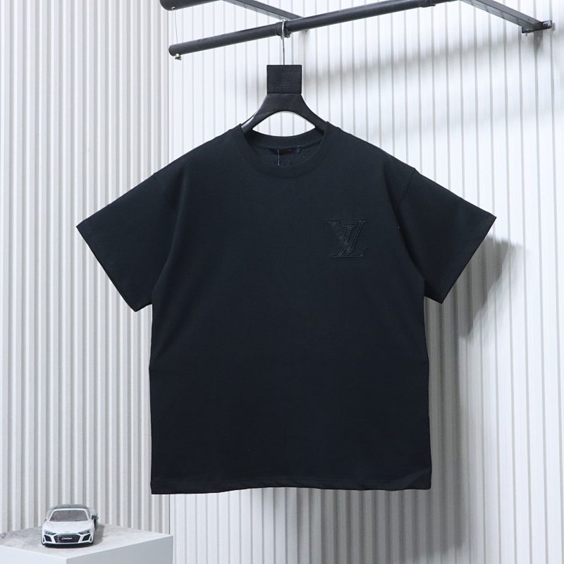 LOUIS VUITTON 25SS Embroidery Logo Short Sleeve T-Shirt Style 4