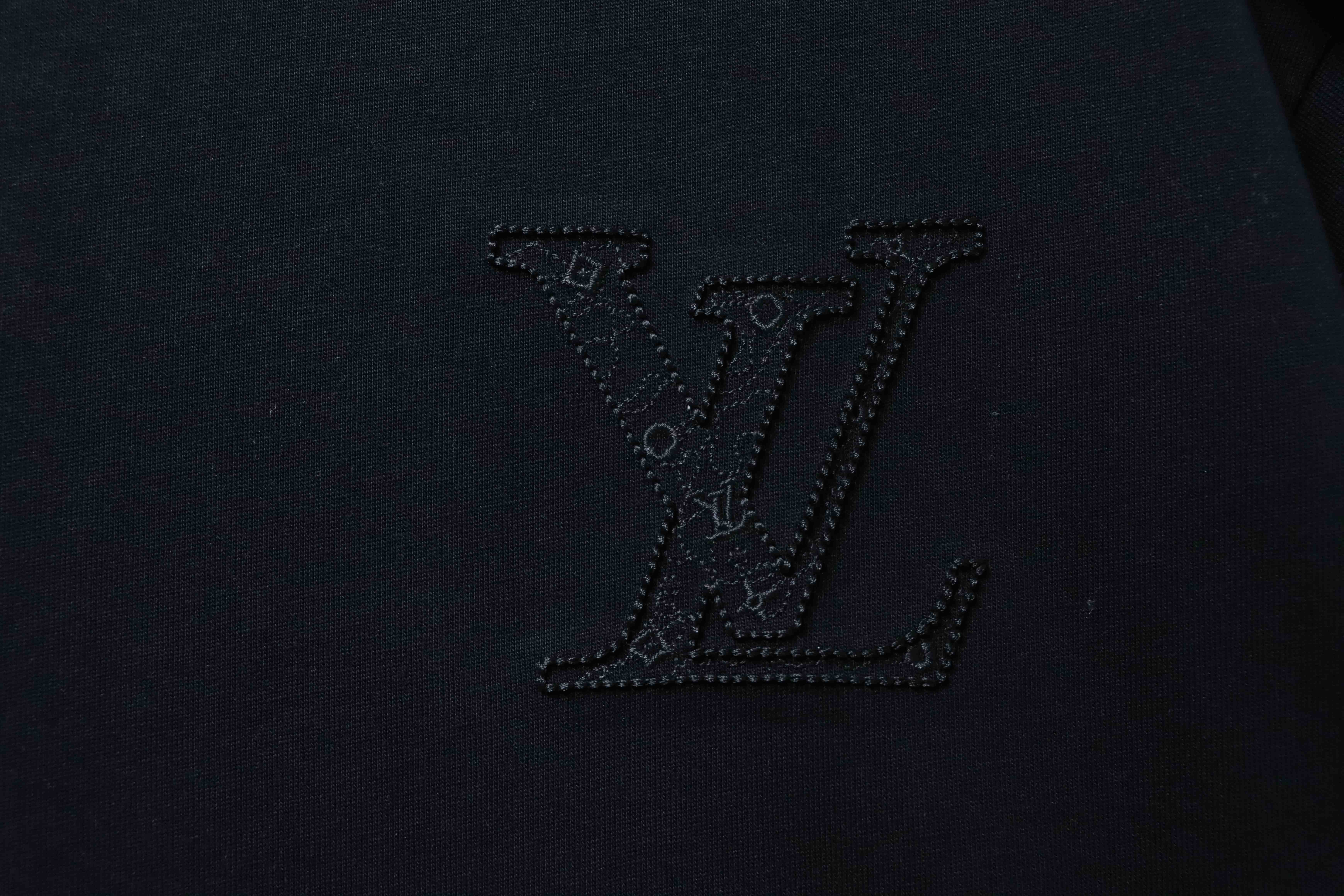 LOUIS VUITTON 25SS Embroidery Logo Short Sleeve T-Shirt Style 4