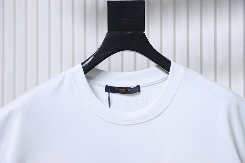 LOUIS VUITTON 25SS Embroidery Logo Short Sleeve T-Shirt Style 7