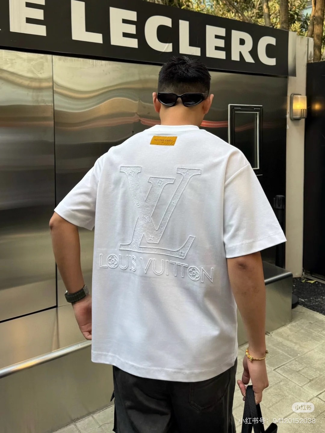 LOUIS VUITTON 25SS Embroidery Logo Short Sleeve T-Shirt Style 7