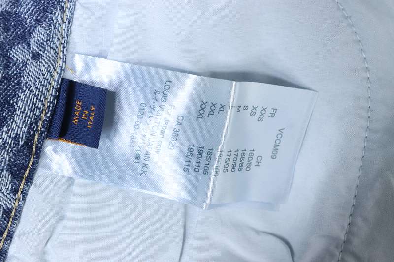 LOUIS VUITTON 25SS Full Monogram Jacquard Set Denim Shorts Style 2