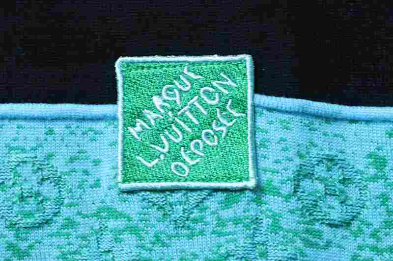LOUIS VUITTON 25SS Monogram Jacquard Gradient Monogram Gradient Short Sleeve Polo Shirt