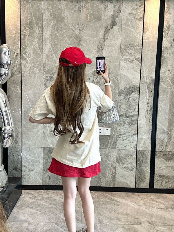 LOUIS VUITTON 25SS Monogram Print Gradient Short Sleeve T-Shirt