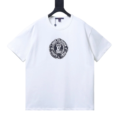 LOUIS VUITTON 25SS Print Short Sleeve T-Shirt 01