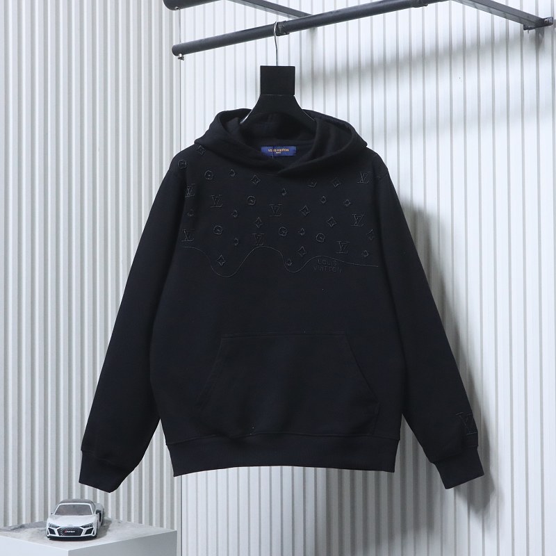 LOUIS VUITTON 26FW Tonal Pattern Monogram Hem Embroidery Gradient Short Sleeve T-Shirt