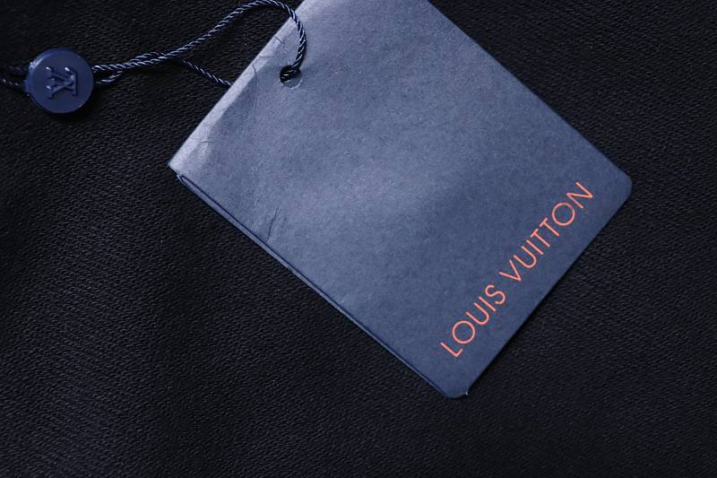 LOUIS VUITTON 26FW Tonal Pattern Monogram Hem Embroidery Gradient Short Sleeve T-Shirt