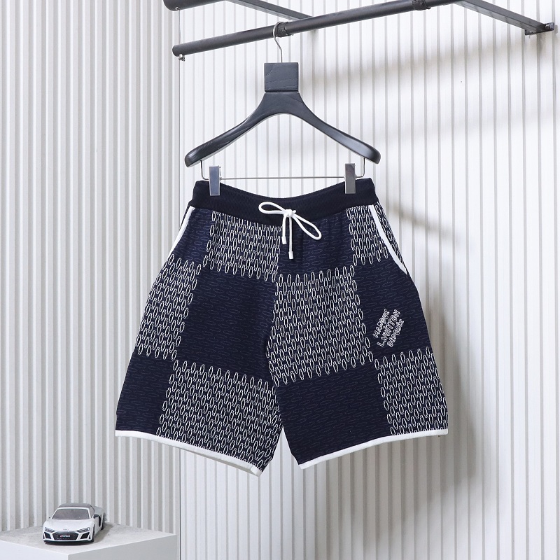 LOUIS VUITTON 26SS Checkerboard Blue Shorts