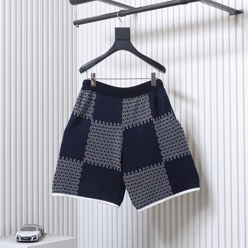 LOUIS VUITTON 26SS Checkerboard Blue Shorts